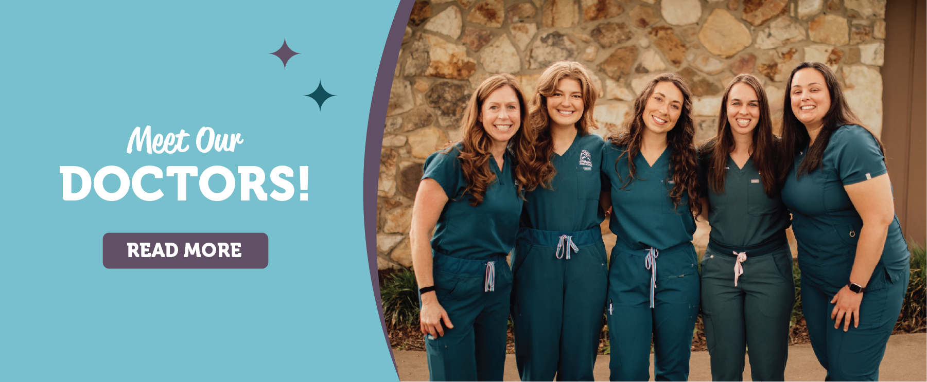 Photo of all the doctors at Southwind Animal Hospital